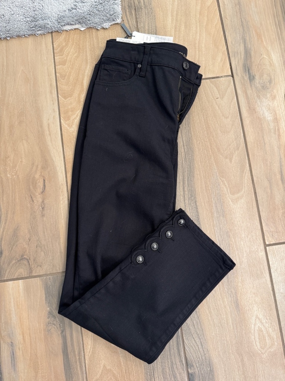 Chico’s So Slimming Girlfriend Slim Leg Ankle Jeans 1R/8R Ankle